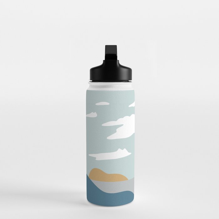 Cat Landscape 23 Water Bottle Gallery Image 3