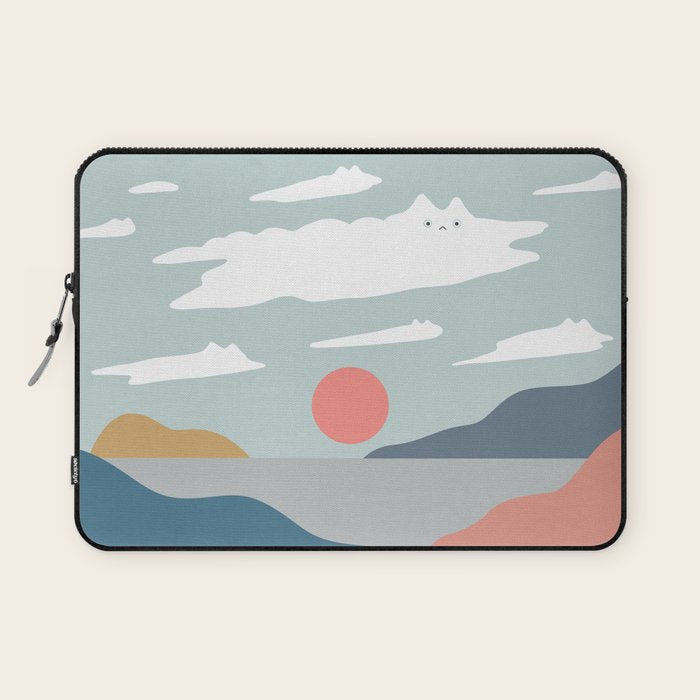 Cat Landscape 23 Laptop Sleeve Gallery Image 1