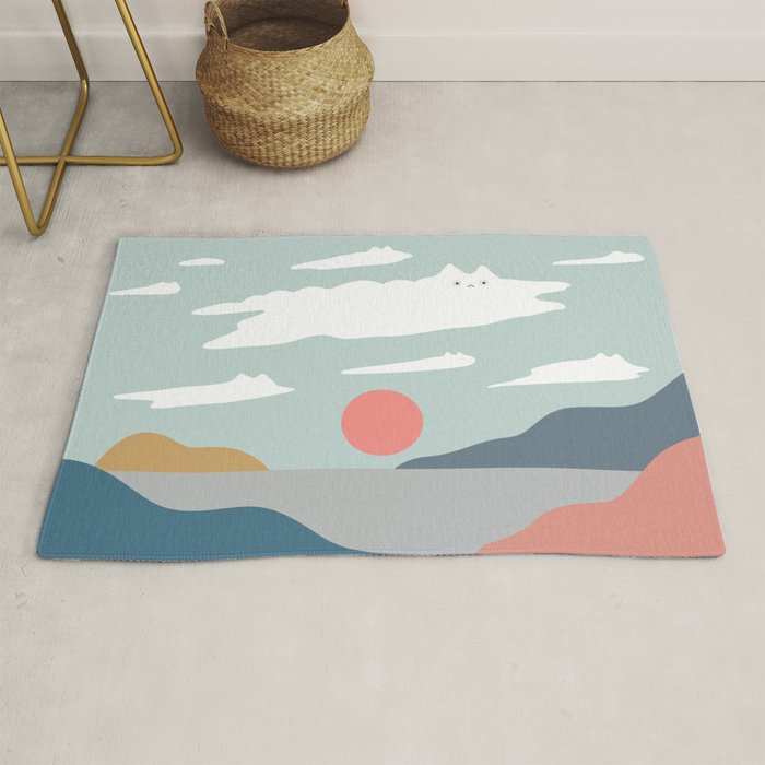 Cat Landscape 23 Rug Gallery Image 1