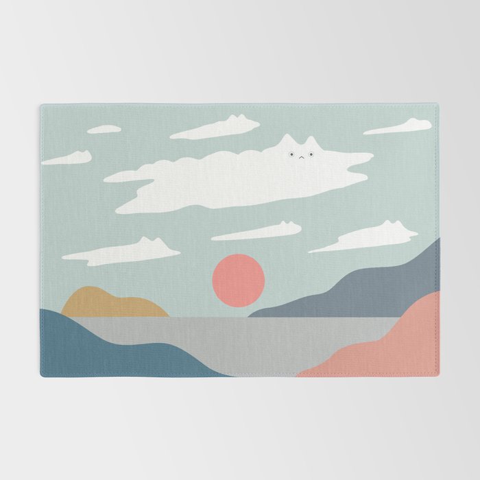 Cat Landscape 23 Rug Gallery Image 2