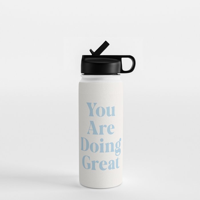 You Are Doing Great Baby Blue Water Bottle Gallery Image 1