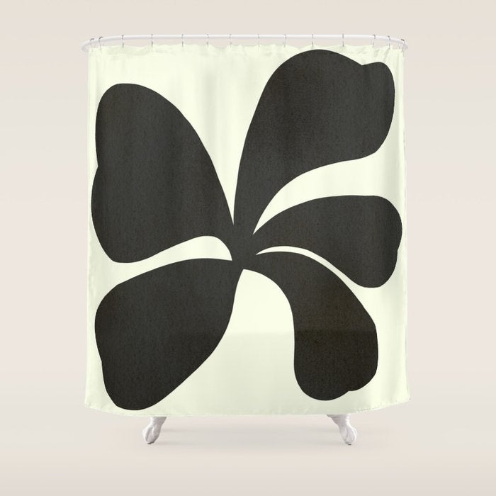 Abstract-botanical 16 Shower Curtain Gallery Image 1