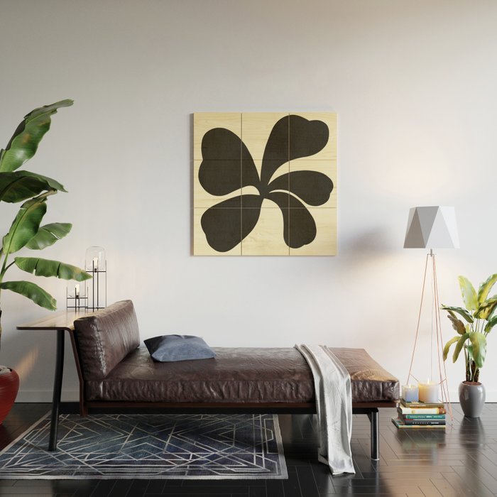 Abstract-botanical 16 Wood Wall Art Gallery Image 2