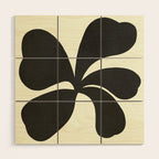 Abstract-botanical 16 Wood Wall Art Gallery Image 1