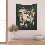 Death Mushrooms Wall Tapestry Gallery Image 2