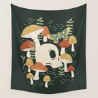 Death Mushrooms Wall Tapestry Gallery Image 4