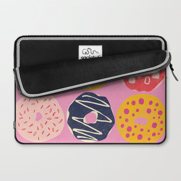 Dozen Doughnuts Laptop Sleeve Gallery Image 2