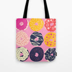 Dozen Doughnuts Tote Bag Gallery Image 1