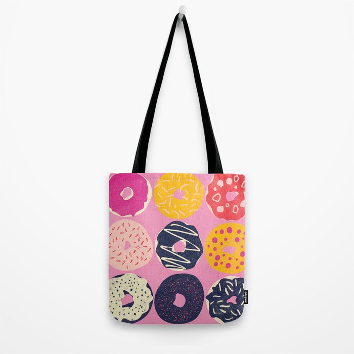 Dozen Doughnuts Tote Bag Gallery Image 2