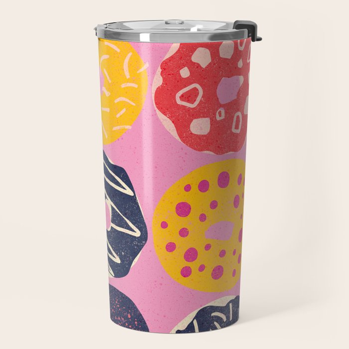 Dozen Doughnuts Travel Mug Gallery Image 2