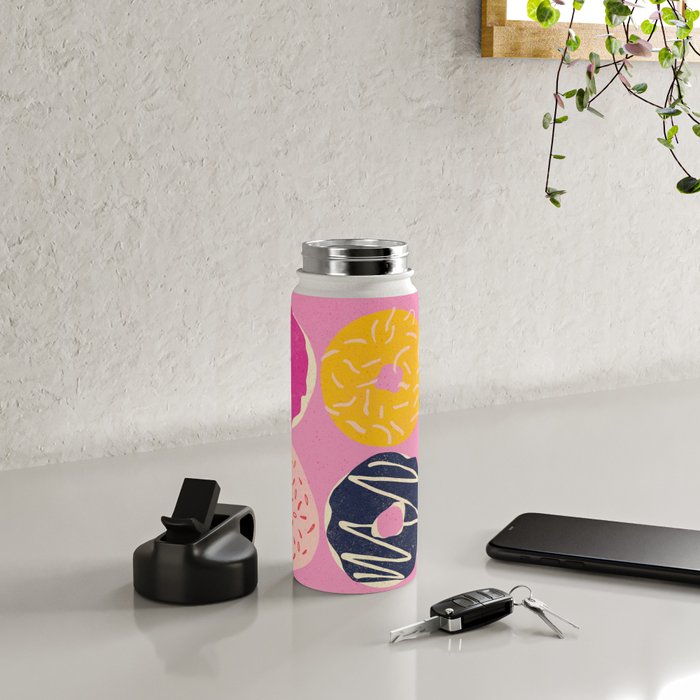 Dozen Doughnuts Water Bottle Gallery Image 4