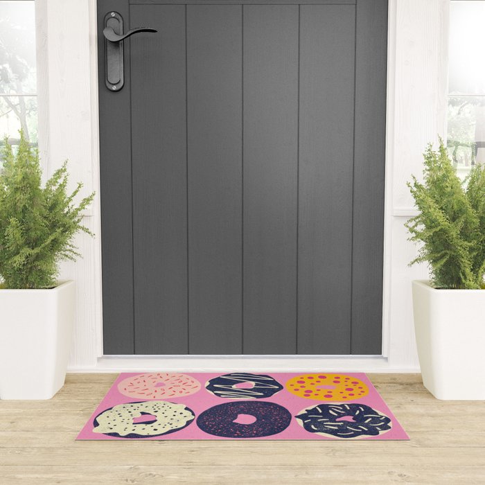 Dozen Doughnuts Welcome Mat Gallery Image 3