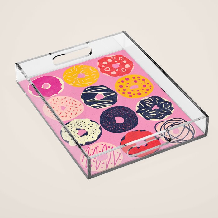Dozen Doughnuts Acrylic Tray Gallery Image 1