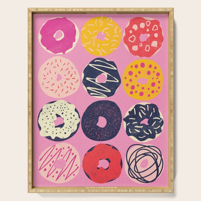 Dozen Doughnuts Serving Tray Gallery Image 1
