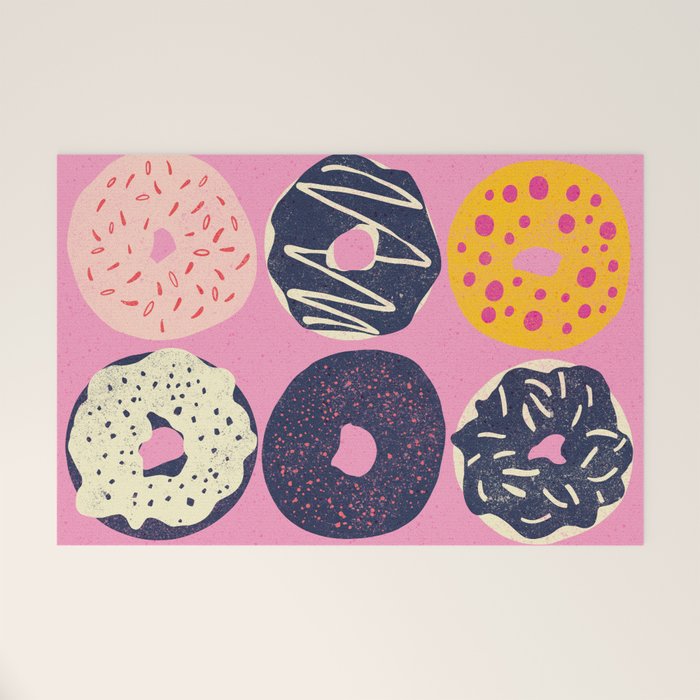Dozen Doughnuts Welcome Mat Gallery Image 1