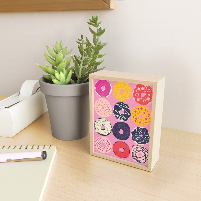 Dozen Doughnuts Mini Art Print Gallery Image 2