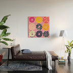 Dozen Doughnuts Wood Wall Art Gallery Image 2