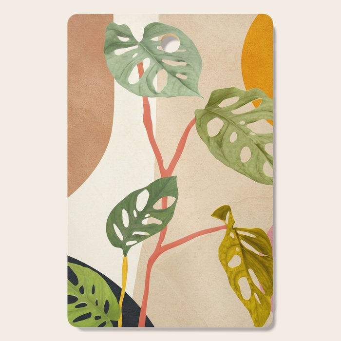 Monstera Obliqua 01 Cutting Board Gallery Image 1