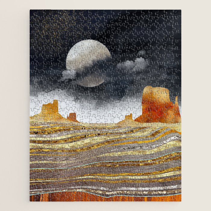 Metallic Desert Jigsaw Puzzle Gallery Image 1