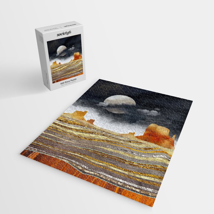 Metallic Desert Jigsaw Puzzle Gallery Image 2