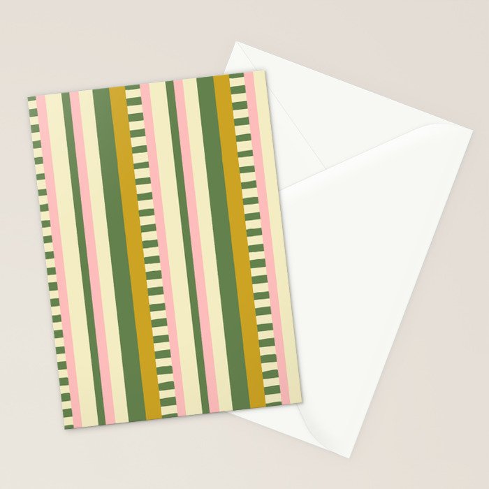 Nomad Stripes Stationery Card Gallery Image 2