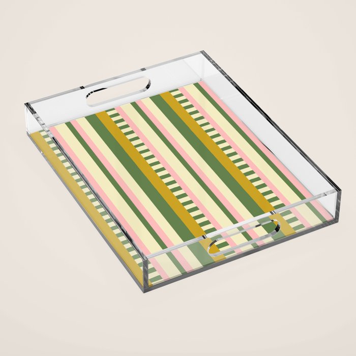Nomad Stripes Acrylic Tray Gallery Image 1
