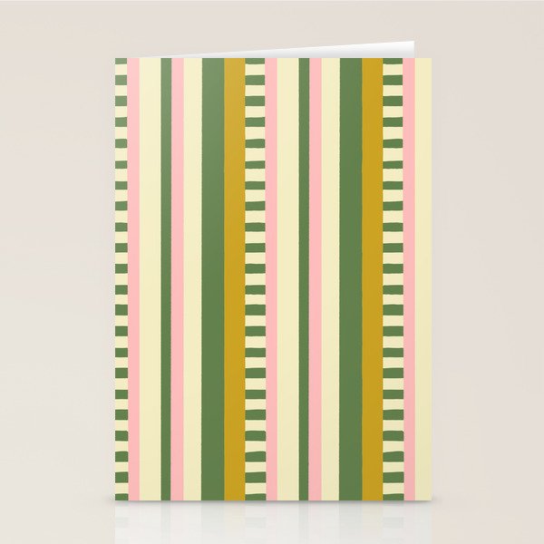 Nomad Stripes Stationery Card Gallery Image 2