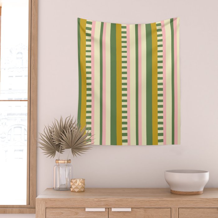 Nomad Stripes Wall Tapestry Gallery Image 2