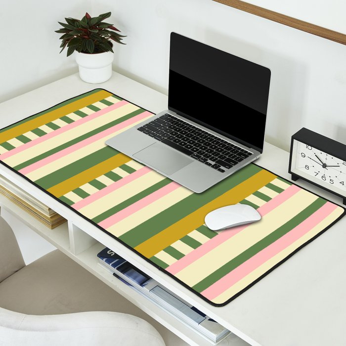 Nomad Stripes Desk Mat Gallery Image 2