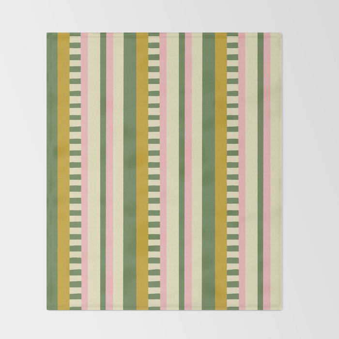 Nomad Stripes Throw Blanket Gallery Image 2