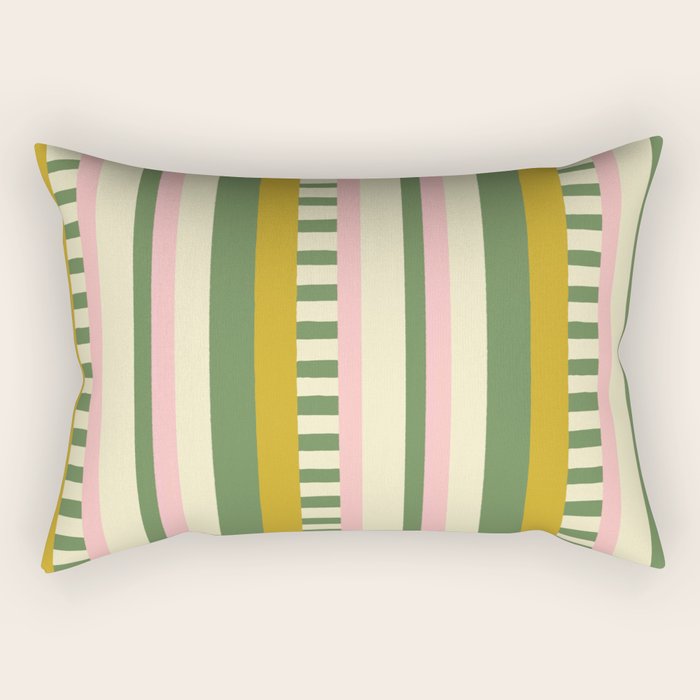 Nomad Stripes Rectangular Pillow Gallery Image 2