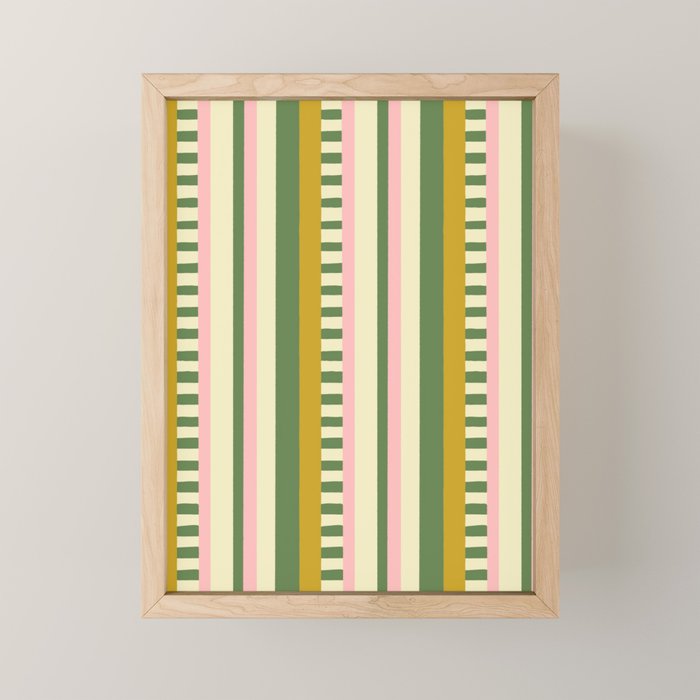 Nomad Stripes Mini Art Print Gallery Image 1