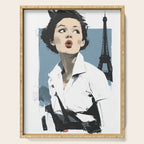 Parisian Glamour in Retro Style Serving Tray Gallery Image 1