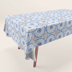 Boho Tiles Mandala Tablecloth Gallery Image 1