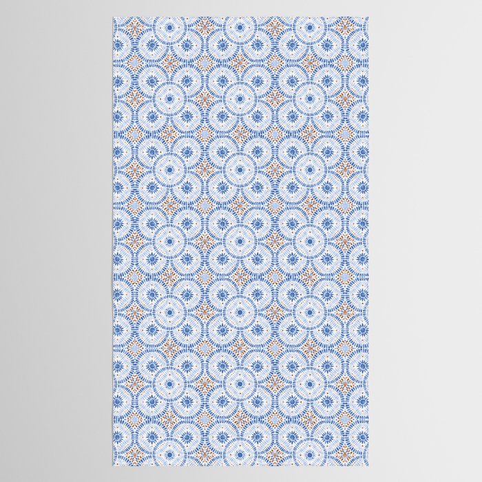 Boho Tiles Mandala Tablecloth Gallery Image 2