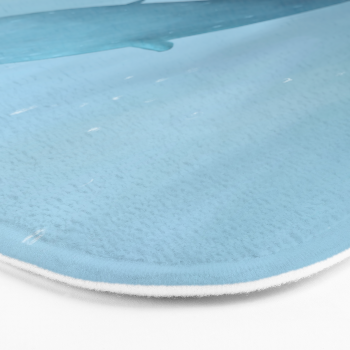 Cute Whale Shark Bath Mat Gallery Image 3