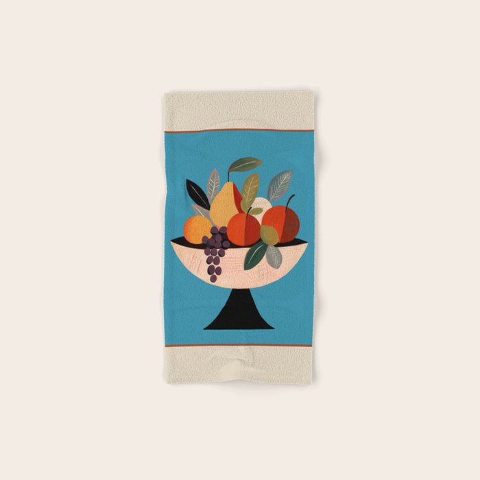Modern Fruit Bowl I Bath Towel Gallery Image 1
