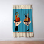 Modern Fruit Bowl I Window Curtain Gallery Image 3