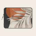 Abstract Art Tropical Leaves 133 Laptop Sleeve Gallery Image 1