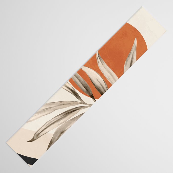 Abstract Art Tropical Leaves 133 Table Runner Gallery Image 3