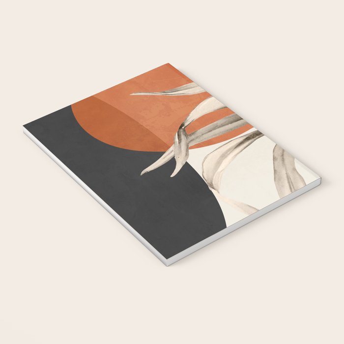 Abstract Art Tropical Leaves 133 Notebook Gallery Image 3
