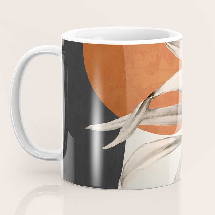 Abstract Art Tropical Leaves 133 Coffee Mug Gallery Image 3