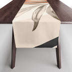 Abstract Art Tropical Leaves 133 Table Runner Gallery Image 1