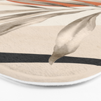 Abstract Art Tropical Leaves 133 Bath Mat Gallery Image 3