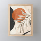 Abstract Art Tropical Leaves 133 Mini Art Print Gallery Image 1