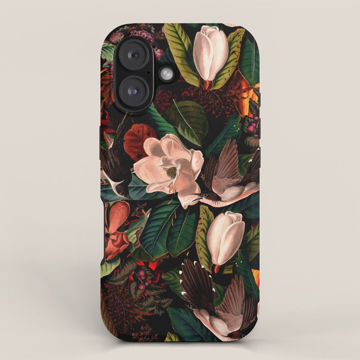 FLORAL AND BIRDS XIV iPhone Case Gallery Image 1