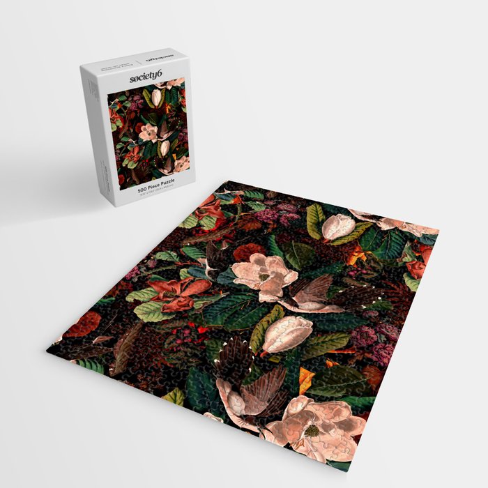 FLORAL AND BIRDS XIV Jigsaw Puzzle Gallery Image 2