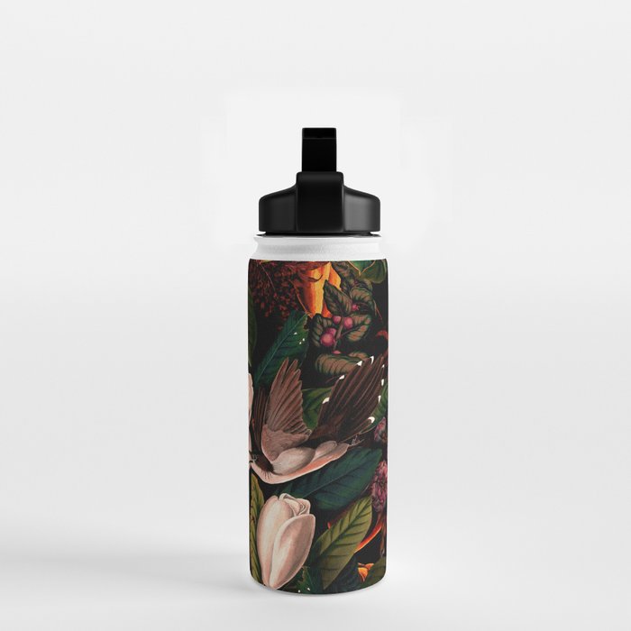 FLORAL AND BIRDS XIV Water Bottle Gallery Image 2