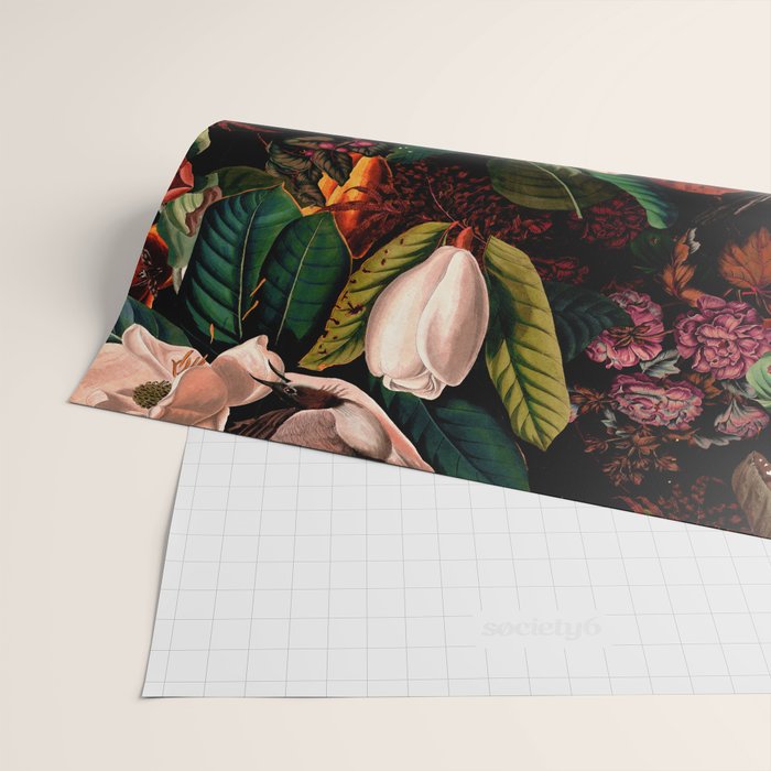 FLORAL AND BIRDS XIV Wrapping Paper Gallery Image 2