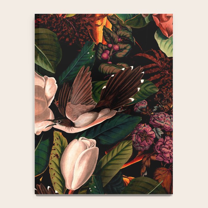 FLORAL AND BIRDS XIV Notebook Gallery Image 4